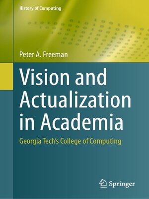 cover image of Vision and Actualization in Academia